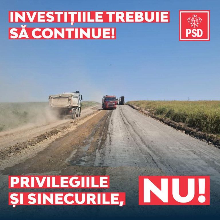 PSD nu susține blocarea dezvoltării comunităților locale! Reformele trebuie să vizeze privilegii, nu infrastructura esențială