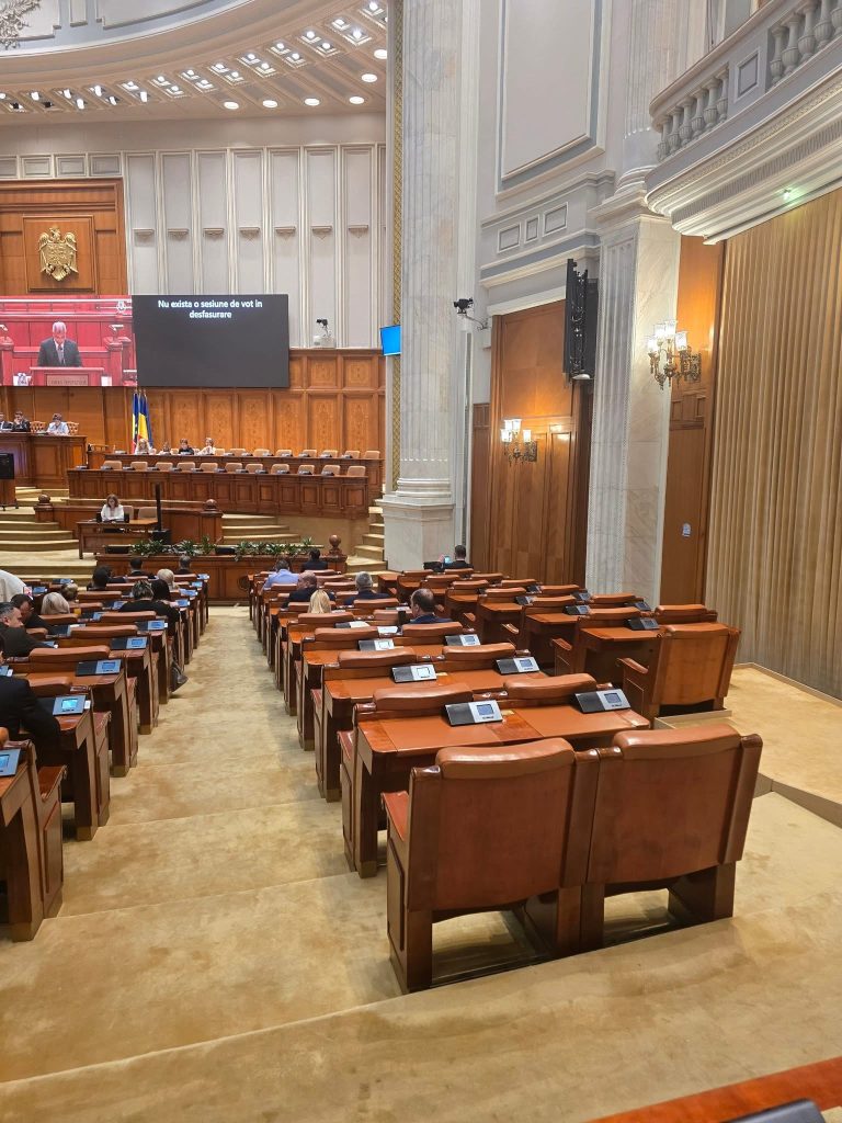 Suveraniștii lipsesc la propria moțiune de cenzură. Deputatul Andrei Csillag: Suveraniștii doar pentru imagine