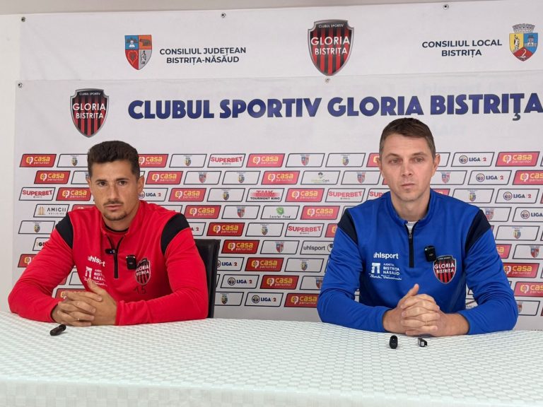 Gloria Bistrița primește vizita echipei FC Bihor Oradea în etapa a 8-a din Liga 2