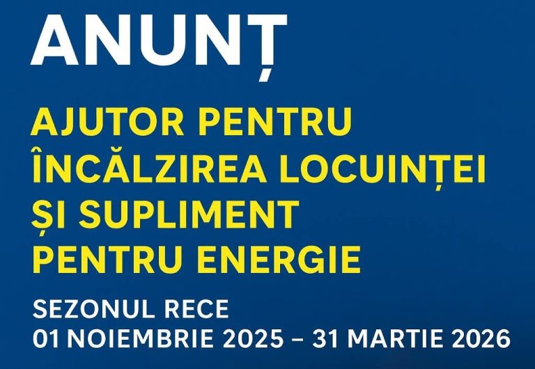 Primăria Bistrița primește cereri pentru ajutorul la încălzirea locuinței din 3 noiembrie