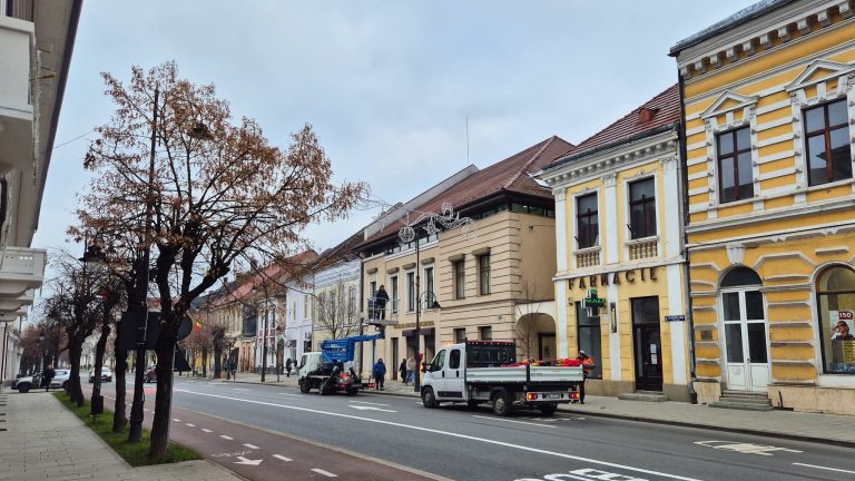 Intervențiile Direcției de Infrastructură și Servicii pentru săptămâna 8–12 decembrie în municipiul Bistrița